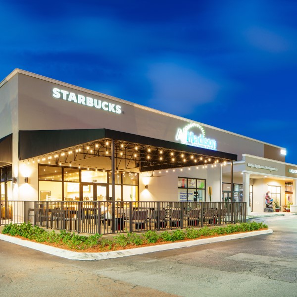 strip with starbucks